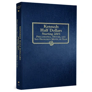 Álbum de medio dólar Kennedy: 2003-2025 - Álbum de monedas clásicas Whitman - Imagen 1 de 2