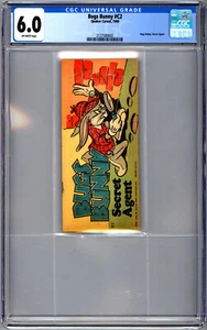 BUGS BUNNY #C2 CGC 6.0 *SECRET AGENT* QUAKER CEREAL MINI PROMO GIVEAWAY 1949 - Picture 1 of 5