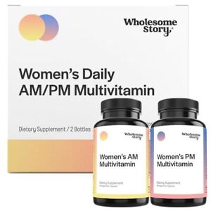 Premium Bioavailable Daily Multivitamin for Women with Iron, Folate, Calcium,...