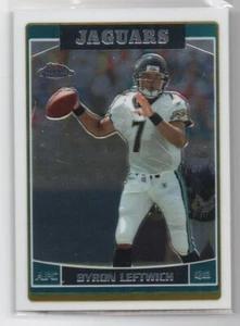 2006 Topps Chrome Refractors Jaguars Football Card #85 Byron Leftwich - Picture 1 of 2