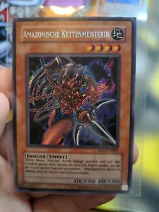 Yu-Gi-Oh! Amazoness Chain Master RP01-DE097 Secret Rare Unlimited NM/LP - Picture 1 of 2