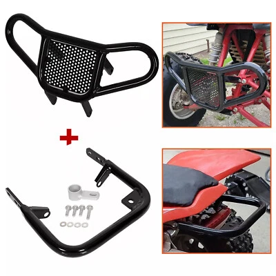 Front Bumper and Rear Grab Bar For Honda TRX 450R 450ER TRX450R TRX450ER - Image 1 of 4