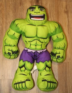 THE AMAZING HULK sprechende 2012 Marvel Hasbro Plüschfigur Figur 16 Zoll FUNKTIONIERT - Bild 1 von 2