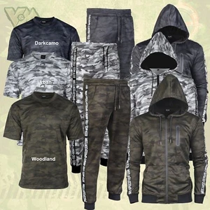 CHAQUETA DE ENTRENAMIENTO EJÉRCITO PANTALONES DE ENTRENAMIENTO TRAJE DE ENTRENAMIENTO DEPORTE SUDADERA CON CAPUCHA CAMISETA CAMUFLAJE PANTALONES - Imagen 1 de 6