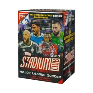 2017 Topps Stadium Club MLS Soccer 8-Pack Blaster Box - Picture 1 of 1