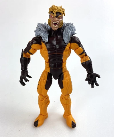 Sabretooth Marvel Legends Action Figure Apocalypse BAF Wave X-Men Hasbro Cover