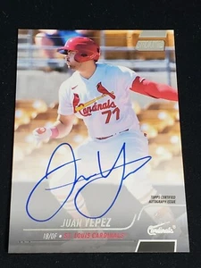 Yuan Yepez 2022 Stadium Club Rookie On Card Auto #SCBA-YEP Cardinals - Picture 1 of 1