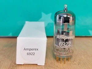 Single Amperex PQ 6922 E88CC D-getter 1959 Vacuum Tube #EC7 - Picture 1 of 8