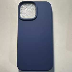 OuXul iPhone 13 Pro Max Case, Cover 6.7 Inch Navy Blue - Picture 1 of 6
