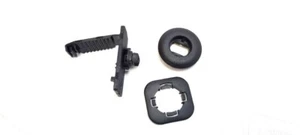 Carmats BLACK Fittings Fixation Clips for Honda Floor Mat Fasteners Set 2 pcs - Picture 1 of 14