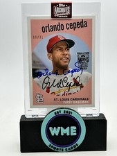 2023 Topps Archives Signature Series Orlando Cepeda St. Louis Cardinals /31 HOF