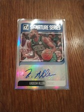 2018-19 Panini Donruss Signature Series Kadeem Allen #SG-KAL Auto