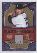 2005 Upper Deck Sweet Spot Majestic Materials Gold /75 Magglio Ordonez #MM-MO