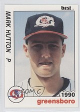 1990 Best Greesnboro Hornets Mark Hutton #4