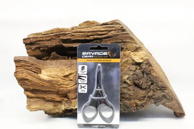 Savage Gear Magic Folding Scissor Angelschere Raubfischangeln Geflechtschere NEW - Bild 1 von 2
