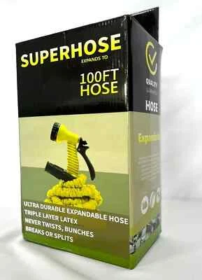 7 Function Garden Watering Spray Gun Hose Pipe Nozzle Car Wash Comfy Grip Handle - Image 1 of 3