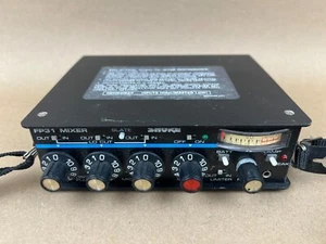 Shure FP31 mini portable field mixer, five inputs with carry strap, not tested - Picture 1 of 7