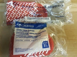 Medline Hüttenschuhe Socken klein rot knöchelhoch, 2 Paar #10 - Bild 1 von 1