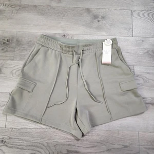 Pantalones Cortos Carga Calia Sandwash Scuba WAX15207 L de tiro alto hinojo suelo nuevos con etiquetas - Imagen 1 de 11