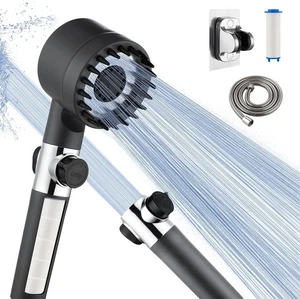 Drivse iondrops Soffione Doccia Filtrato con Portatile,Soffione Doccia ad Alta Pressione con... - Foto 1 di 7