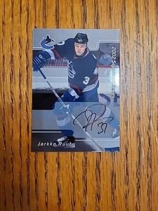 2002 Signature Series Jarkko Ruutu Autograph - Picture 1 of 4