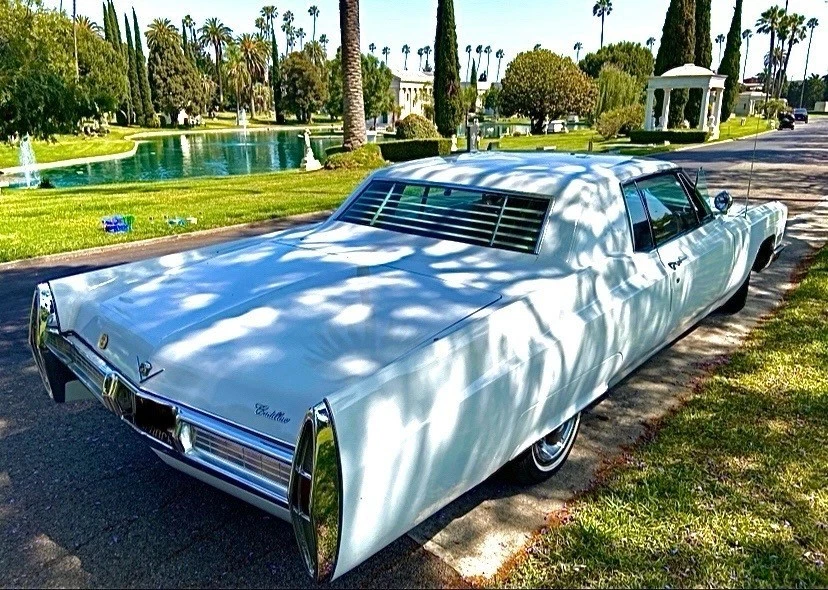 1967, 1968 CADILLAC 2 Door Coupe DeVille REAR GLASS VENETIAN BLINDS *SALE* - Image 1 of 2