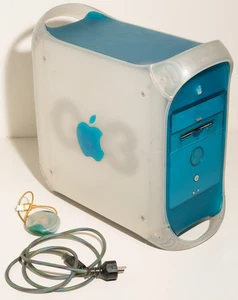 APPLE POWER MACINTOSH G3/G4 500MHz BLUE & WHITE 1GB-RAM 60GB-HD-7200rpm M5183 - Picture 1 of 21