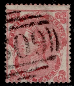 GB QV SG77, 3d pale carmin-rose, gebraucht. Katze 350£. SA - Bild 1 von 1