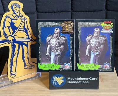 CHESTER MCGLOCKTON 1994 COKE MONSTERS OF GRIDIRON #16 Base & GOLD (READ) - Image 1 of 4