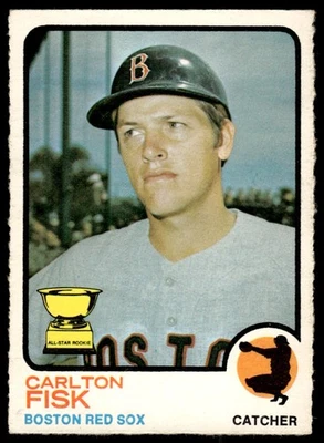 1973 O-Pee-Chee Carlton Fisk Boston Red Sox #193 - Image 1 of 2
