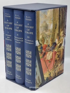A History of Europe (3v.) - H.A.L. Fisher - Folio Society - 2011 1st edition - Imagen 1 de 21