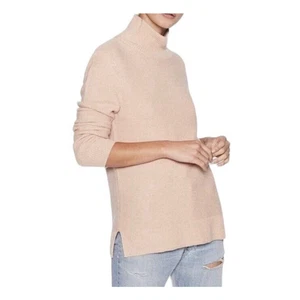 Equipment Chandler weicher Wollmischung Rollkragen Pullover Gr. XS neutral pfirsich kuschelig - Bild 1 von 10