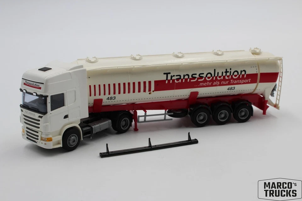 AWM Scania R09 silo semitrailer "Transsolution" 1:87 /AW3129 - Image 1 of 1