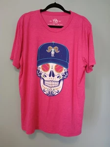 Camiseta Hartford Yard Goats Los Chivos De Hartford Adulto XL Rosa Nueva Era Calavera - Imagen 1 de 7