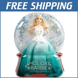 Collectible Holiday Doll with Sparkling Ombre Dress - Perfect Gift Idea - Picture 1 of 4