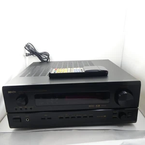 Denon AVR-2800 Dolby Digital DTS 5.1 Surround AV Receiver With Remote Bundle - Picture 1 of 17