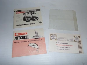 Mulinelli Garcia Mitchell acqua dolce spinning istruzioni cura garanzia + - Foto 1 di 7