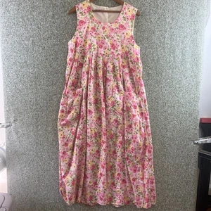 Laura Ashley House Kleid Damen 6 Midi Blumen ärmellos Taschen Großbritannien - Bild 1 von 9