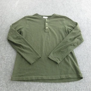 Taylor Stitch Hemd Herren Large Grün Langarm Henley Recycelte Baumwolle - Bild 1 von 8