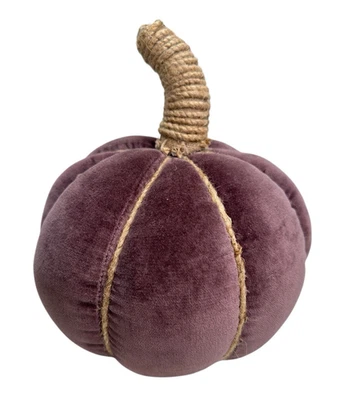 Almohada de calabaza de terciopelo Pottery Barn figura nueva con etiquetas 2023 LEER Foto 1 de 4