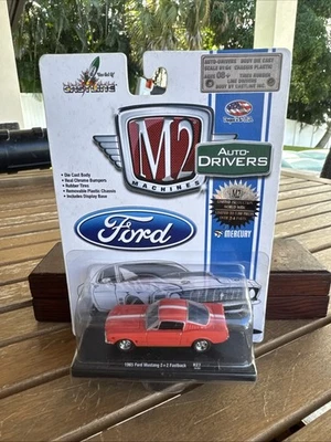 M2 Machines 1965 Ford Mustang Fastback - NEAR MINT - Auto Drivers Real Rider - Image 1 of 4