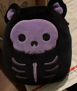 NWT Squishmallows 7” Halloween Shellie The Bear Skeleton plush Kellytoy RARE - Picture 1 of 3
