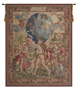 Hercules Mythological Belgian Tapestry Wall Art Hanging Decor (New) 69x55 inch - Foto 1 di 6