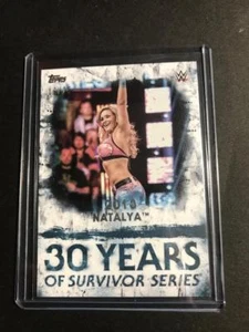 2018 Topps WWE Undisputed 30 Years of Survivor Series #SS21 Natalya 19/25 - Picture 1 of 2