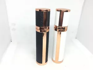 10ml Portable Leather Perfume Atomizer Travel Glass Spray Bottle - Picture 1 of 13