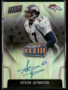 2022 Panini Prizm #SBXXXIII-SA Steve Atwater Super Bowl Firme Prizm - Foto 1 di 2