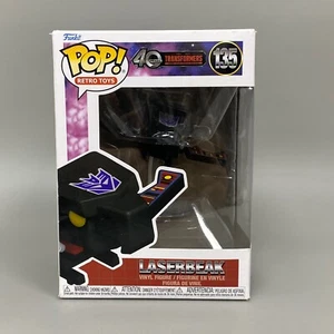LASERBEAK 135 TRANSFORMERS 40 YEARS FUNKO POP! VINYL FIGURE TOY COLLECTABLE - Picture 1 of 7