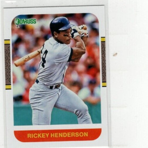 2021 Rickey Henderson Donruss #247 (A-2631)