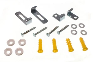 Neu 10 x Spiegel Clip 4er Set verstellbar mit Befestigungen - Onestopdiy - HD - Bild 1 von 1