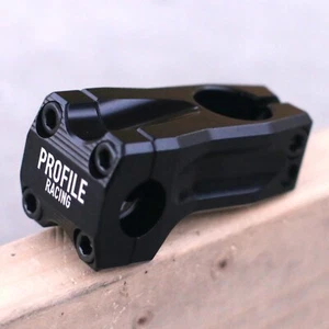PROFILE BMX ACOUSTIC BICYCLE STEM BLACK MADE IN USA - Picture 1 of 1